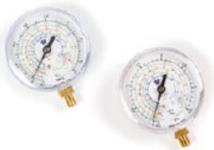 Manometer nízkotlaký  Ø80mm, R410A-32 MS80/38R1/A4/K1 Wigam